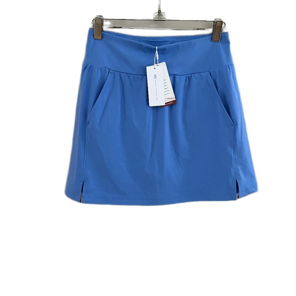 TravisMathew Game Set Match Skort Women's Granada Blue Size Small NWT - Picture 11 of 15